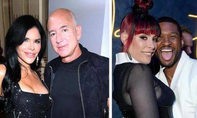 Lauren Sanchez and Jeff Bezos have a double date with Usher and Jennifer Goicoechea - us.hola.com - city Sanchez
