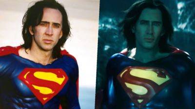 Nic Cage Weighs In On His Superman Cameo In ‘The Flash’ & Says He Shot Something Else Entirely: “That’s Not What I Did” - theplaylist.net
