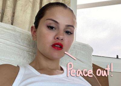 Queen Of Instagram No More! Selena Gomez Deleting The App Amid INTENSE Israel-Palestine Backlash! - perezhilton.com - Israel - Palestine