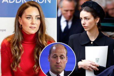 Prince William had ‘fallout’ with pal Rose Hanbury over affair rumors - nypost.com - Britain