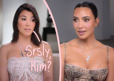 Fans Think Kim Kardashian Is 'Coming For' Sis Kourtney With THIS Look At NYC Party! - perezhilton.com - New York