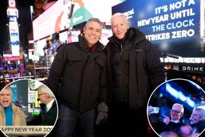 Andy Cohen begs CNN to reverse alcohol ban for NYE’s broadcast: ‘Give the daddies some juice’ - nypost.com - county Anderson - county Cooper