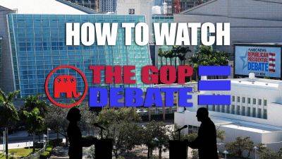 How To Watch The Third GOP Presidential Primary Debate Online And On TV - deadline.com - Britain - Spain - Miami - Florida - New Jersey - county Miami-Dade