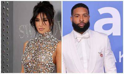 Kim Kardashian and Odell Beckham Jr. wear matching leather outfits amid romance rumors - us.hola.com - New York