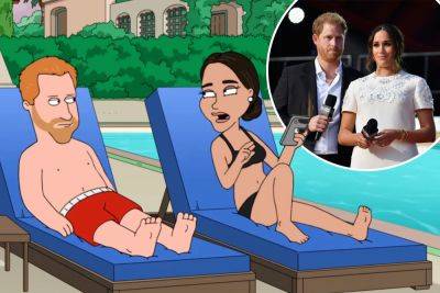 Prince Harry, Meghan Markle slam ‘savage’ ‘Family Guy’ attack as an ‘outrageous slur’: report - nypost.com