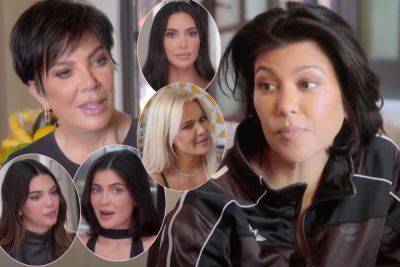 Kourtney Kardashian Says Family Needs 'Therapy' After Awkward Convo With 'Controlling' Kris Jenner! - perezhilton.com