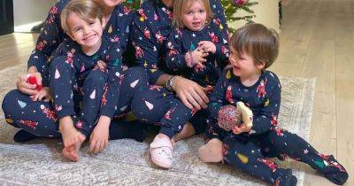 The best celeb-inspired matching family pyjamas from £8 to twin with your little one this Christmas - www.ok.co.uk - Santa
