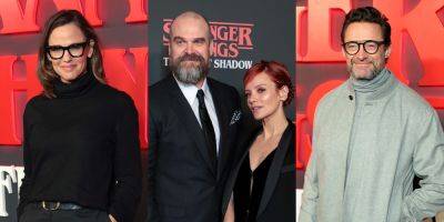 'Stranger Things' Stage Play Premiere Brings Out David Harbour Along With Special Guests Hugh Jackman, Jennifer Garner & More! - www.justjared.com - London