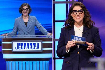 Mayim Bialik says she was let go from hosting ‘Jeopardy!’: ‘I am deeply grateful’ - nypost.com - county Jennings