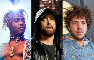 Listen to Juice WRLD, Eminem and Benny Blanco’s haunting ode to addiction ‘Lace It’ - www.nme.com