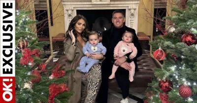‘Emotional’ Amy Childs ‘sheds tears’ as she hosts 18 for twins’ first Christmas - www.ok.co.uk