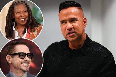 Mike Sorrentino says Whoopi Goldberg and Robert Downey Jr. confronted him about his addiction - nypost.com - Jersey - New Jersey