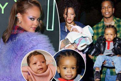 Rihanna jokes about her son inheriting her forehead: ‘You can’t lose this thing!’ - nypost.com - Los Angeles