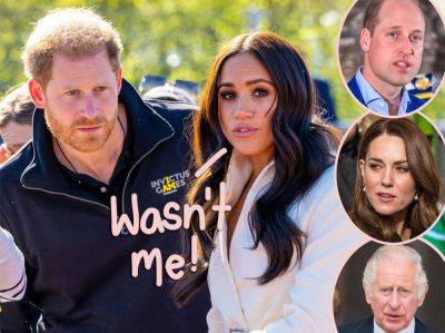 Meghan Markle NEVER Wanted 'Royal Racists' Publicly Identified?! - perezhilton.com - Britain - Netherlands