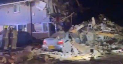 Edinburgh home destroyed in explosion as two rushed to hospital - www.dailyrecord.co.uk - Scotland