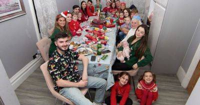 Radford family kick off Christmas with dinner for 26 as they share exciting news - www.ok.co.uk - Britain