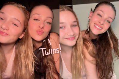 Nicola Peltz & ‘Baby Sis’ Harper Beckham Twin In Cute New TikTok! Watch! - perezhilton.com