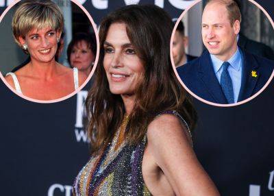 Cindy Crawford Reminisces On Meeting Princess Diana & Prince William For The First Time After Her ‘Cameo’ On The Crown! - perezhilton.com