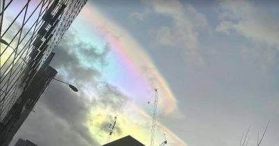 What are 'mother of pearl' clouds as Greater Manchester skies lit up with stunning rainbow colours - www.manchestereveningnews.co.uk - Britain - Manchester