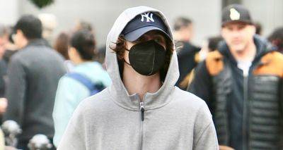 Timothee Chalamet Tries to Go Incognito While Out on Coffee Run - www.justjared.com - Los Angeles