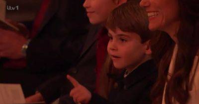 Prince Louis steals show in cute moment during ITV Royal carol concert show - www.dailyrecord.co.uk