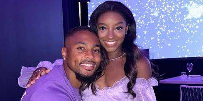 Simone Biles Seemingly Responds to Backlash Over Husband's Comments About Their Relationship - www.justjared.com