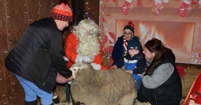 Santa takes time out of his busy schedule to visit Sanquhar animal sanctuary - www.dailyrecord.co.uk - Santa - city Sanquhar