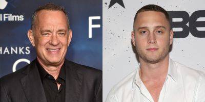 Chet Hanks Shares Rare Photo With Famous Dad Tom Hanks - www.justjared.com - Los Angeles