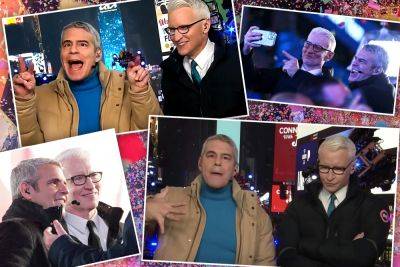 Boozy buds: Andy Cohen and Anderson Cooper’s wildest NYE moments - nypost.com - county Anderson - county Cooper