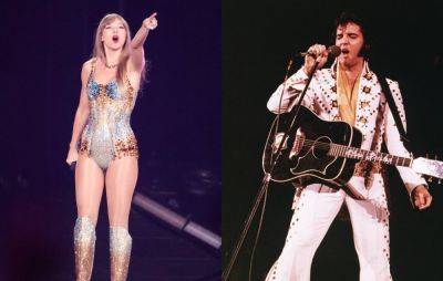 Taylor Swift ties with Elvis Presley’s solo-artist record for most weeks atop Billboard 200 - www.nme.com - Britain