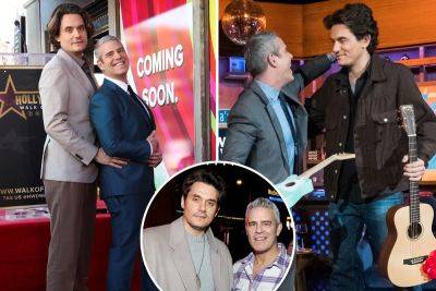 Andy Cohen and John Mayer are ‘in love’ — and more bromance moments - nypost.com