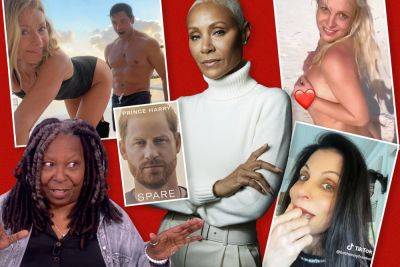 Celebrities who shared TMI in 2023: Britney Spears, Jada Pinkett Smith, Prince Harry and more - nypost.com