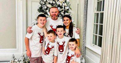 Coleen Rooney shares 'favourite Christmas pics' as family pose in matching pyjamas - www.ok.co.uk - Manchester