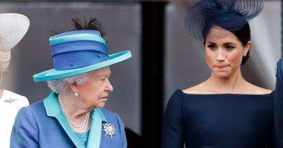 Meghan Markle's three word reaction after she upstaged The Queen - www.dailyrecord.co.uk - Australia - county Buckingham