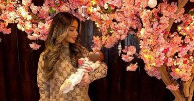 Chelsee Healey cradles newborn daughter in first pics as she defends her unique name - www.ok.co.uk