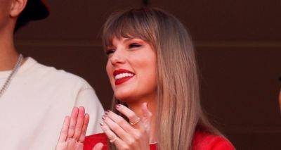 Taylor Swift Seen at Boyfriend Travis Kelce’s Kansas City Chiefs Game! - www.justjared.com - USA - Argentina - county Bay - Wisconsin - Kansas City