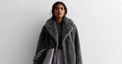 New Look’s £40 faux fur coat is ‘excellent value for money’ and perfect for the chilly weather - www.ok.co.uk