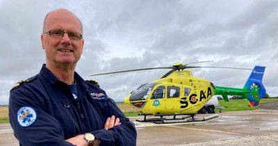 Pilot of the Year honour for Perthshire-based captain Russell Myles of Scotland's Charity Air Ambulance - www.dailyrecord.co.uk - Britain - Scotland - London - Ireland