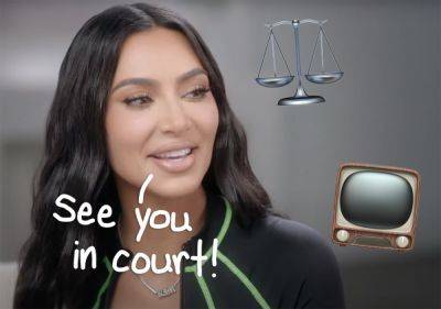 Kim Kardashian Won't Be A Real Lawyer -- But She's Going To Play One On TV! - perezhilton.com - USA - county Story
