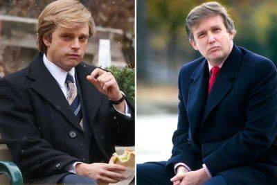 See Sebastian Stan’s insane transformation as young Donald Trump in first film set photos - nypost.com - USA - county Lee
