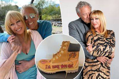 Suzanne Somers’ husband explains why she was laid to rest in custom Timberland boots: ‘Her final trip’ - nypost.com - city Palm Springs