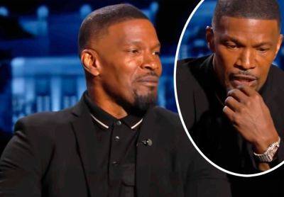 Jamie Foxx Tearfully Reveals He 'Saw The Tunnel' In First Time Publicly Addressing Near-Fatal Medical Scare - perezhilton.com - Los Angeles
