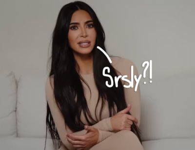 Kim Kardashian Called Out For SKKN Promo Photos -- Bad Photoshop Or 'Collapsed Nose'?! - perezhilton.com