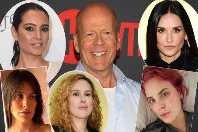 Bruce Willis' Family 'Soaking Up Every Moment' Because 'Any Day Could Be His Last' - perezhilton.com