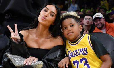Kim Kardashian’s son celebrates his birthday with blonde hairstyle and LeBron James’ jersey - us.hola.com - Sweden