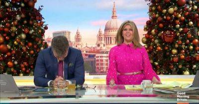 Kate Garraway told 'we all saw it' as she suffers 'underwear' blunder on Good Morning Britain - www.manchestereveningnews.co.uk - Britain - Manchester