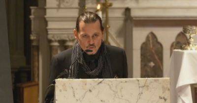 Johnny Depp fans left baffled over his accent during reading at Shane MacGowan's funeral - www.ok.co.uk - New York - Ireland - Kentucky - city Copenhagen
