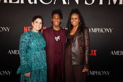 Michelle Obama Steps Out In Support Of ‘American Symphony,’ Award-Winning Documentary About Musician Jon Batiste And Wife Suleika Jaouad - deadline.com - New York - USA - state Louisiana - New Orleans