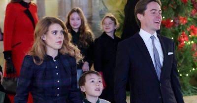 Princess Beatrice's stepson Wolfie joins George, Charlotte and Louis at Kate's carol concert - www.ok.co.uk - USA - Charlotte