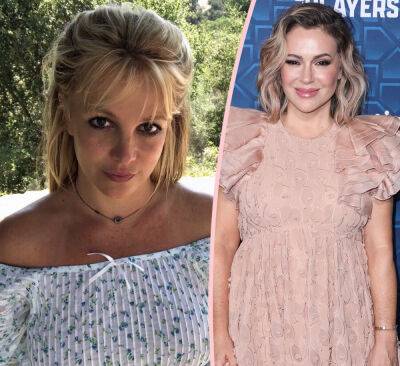 Britney Spears Blasts Alyssa Milano For 'Bullying' Her On Twitter! - perezhilton.com